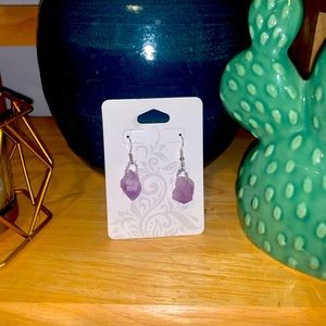 Amethyst- Dangle Earings